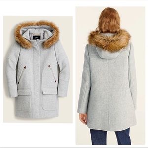 JCrew new chateau parka in Italian stadium-cloth